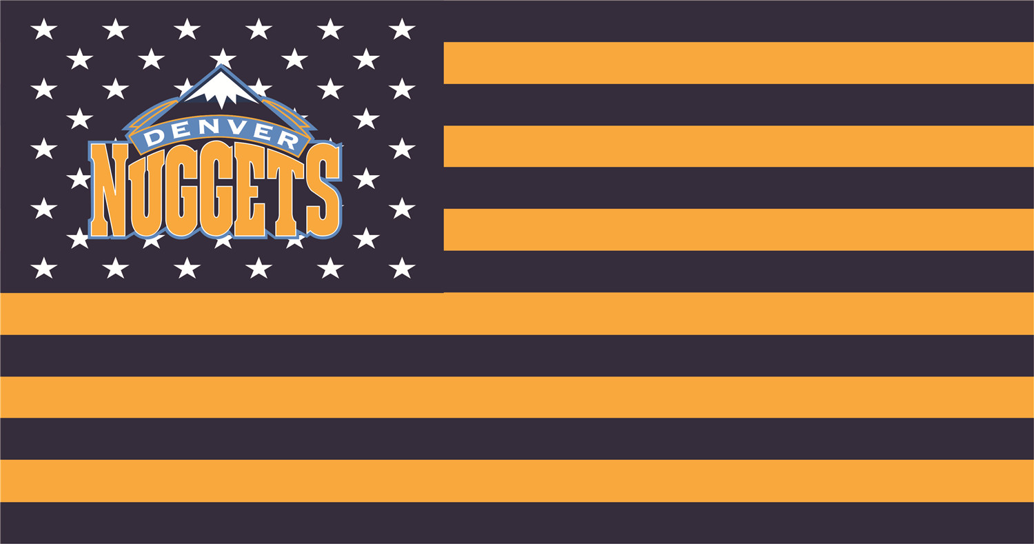 Denver Nuggets Flags iron on heat transfer